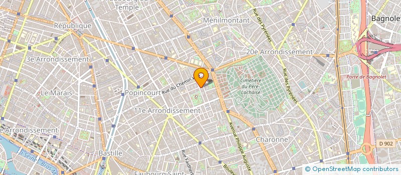 localisation de l'entreprise MONSIEUR HENRY VALAX à PARIS