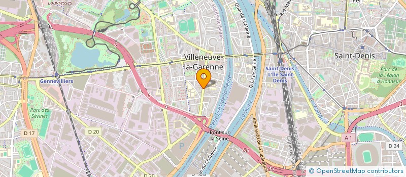 localisation de l'entreprise MONSIEUR HENRYK KOLODZIEJ à VILLENEUVE-LA-GARENNE