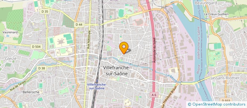 localisation de l'entreprise MONSIEUR HENY GHIMAGI à VILLEFRANCHE-SUR-SAONE