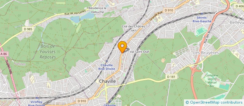 localisation de l'entreprise MONSIEUR HENZA MECHALIKH à CHAVILLE