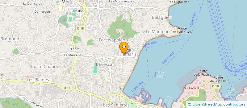 localisation de l'entreprise MONSIEUR HENZO BUTI  LA SEYNE-SUR-MER