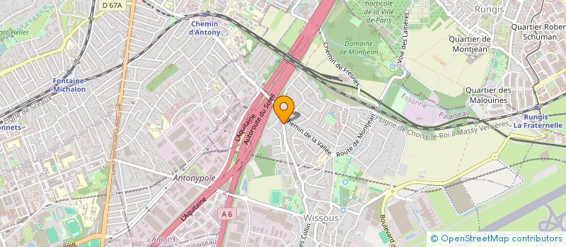 localisation de l'entreprise MONSIEUR HEORHII DUSHCHAK à WISSOUS