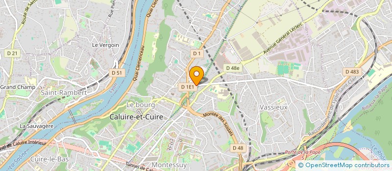 localisation de l'entreprise MONSIEUR HEORHII NOVIKOV à CALUIRE-ET-CUIRE