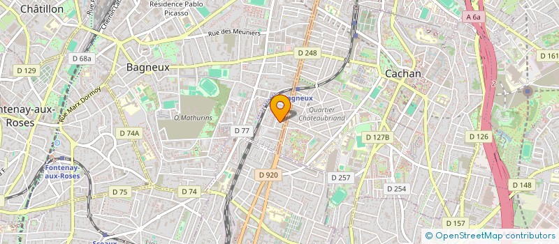 localisation de l'entreprise MONSIEUR HEORHII SHORODOK à BAGNEUX