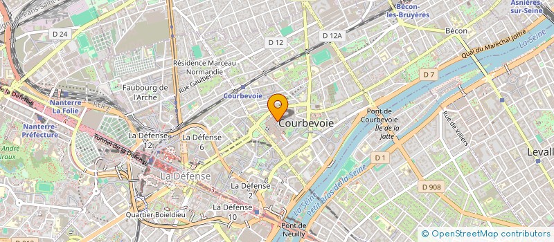 localisation de l'entreprise MONSIEUR HEPING WU  COURBEVOIE