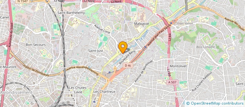 localisation de l'entreprise MONSIEUR HERAER GODIAN à MARSEILLE