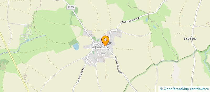 localisation de l'entreprise MONSIEUR HERARD DE MAISTRE  LA JONCHERE