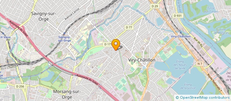 localisation de l'entreprise MONSIEUR HERBERT DESAILLY à VIRY-CHATILLON