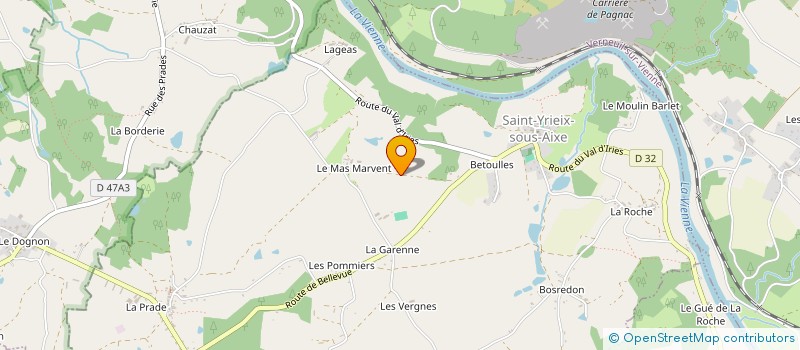 localisation de l'entreprise MONSIEUR HERBERT ELSKY à SAINT-YRIEIX-SOUS-AIXE