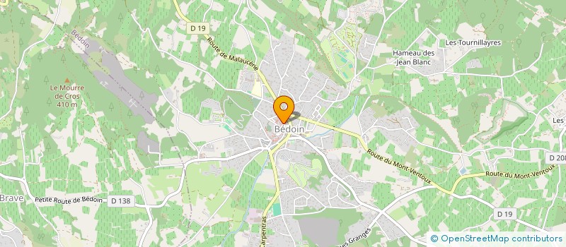 localisation de l'entreprise MONSIEUR HERBERT MULLER  BEDOIN