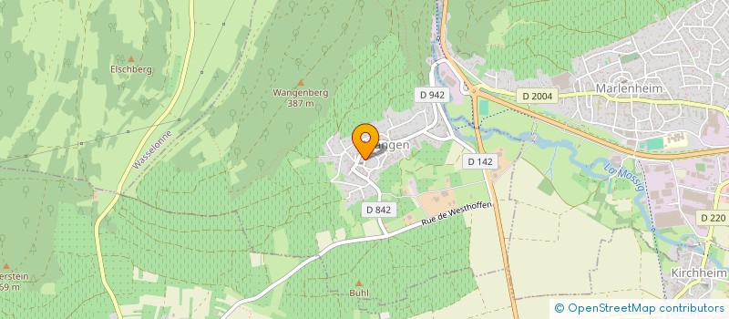 localisation de l'entreprise MONSIEUR HERBERT SCHWARTZ  WANGEN