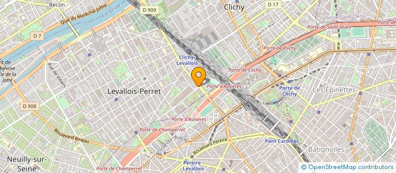 localisation de l'entreprise MONSIEUR HERBERT SEMENJUK à LEVALLOIS-PERRET