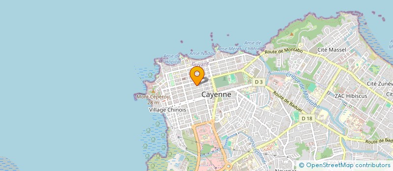 localisation de l'entreprise MONSIEUR HERBERT VATY  CAYENNE