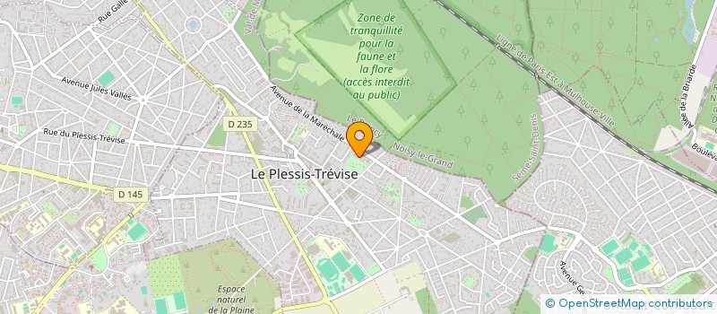 localisation de l'entreprise MONSIEUR HERBY DE MACEDO ABREU  LE PLESSIS-TREVISE