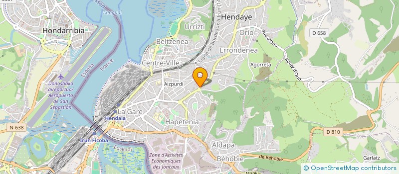 localisation de l'entreprise MONSIEUR HERCULANO NICOLAU TORRES à HENDAYE