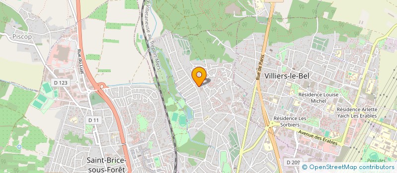 localisation de l'entreprise MONSIEUR HERFAN AHMADZAI  SARCELLES