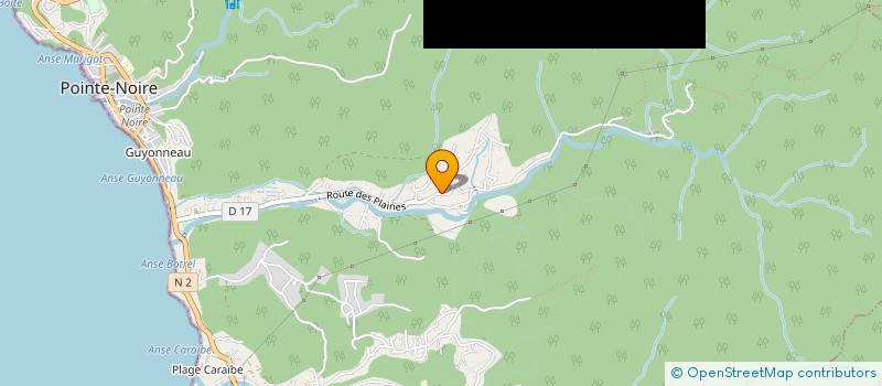 localisation de l'entreprise MONSIEUR HERIBERT YRIUS  POINTE NOIRE