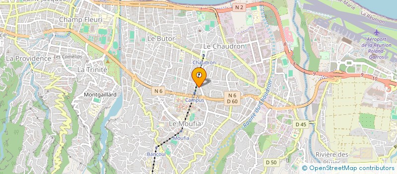 localisation de l'entreprise MONSIEUR HERILALAINA RAZAFINIME à SAINT-DENIS