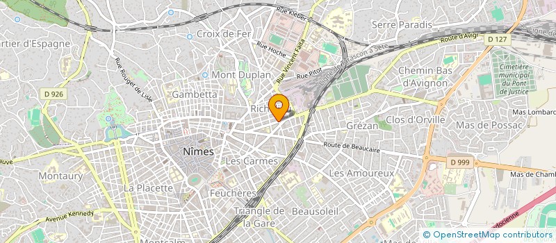 localisation de l'entreprise MONSIEUR HERINIRINA RAKOTONDRAZAFY  NIMES