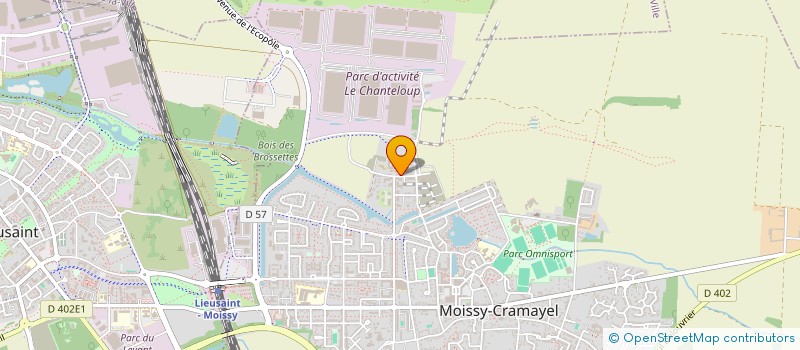 localisation de l'entreprise MONSIEUR HERINTSOA RAKOTOVAZAHA ANDRIANTIANA  MOISSY-CRAMAYEL
