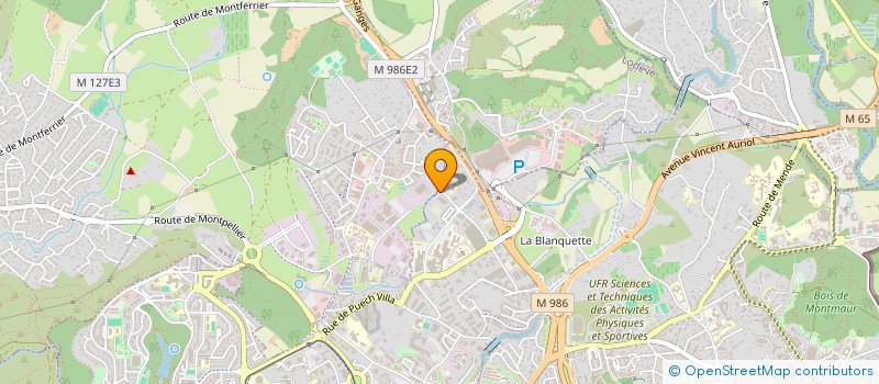 localisation de l'entreprise MONSIEUR HERITIANA RAKOTOARINORO à MONTPELLIER