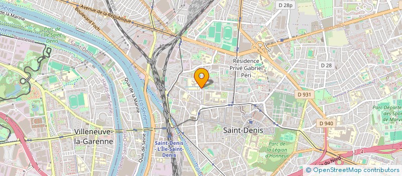 localisation de l'entreprise MONSIEUR HERITIER NDOBO YAMA  SAINT-DENIS