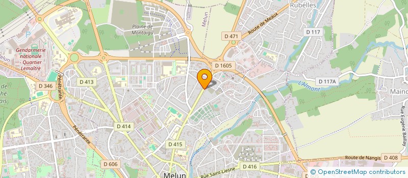 localisation de l'entreprise MONSIEUR HERITIER ZACHEE BIAMBA NGBALET GREKOSSO à MELUN