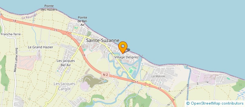 localisation de l'entreprise MONSIEUR HERLAND IGANACHE  SAINTE-SUZANNE