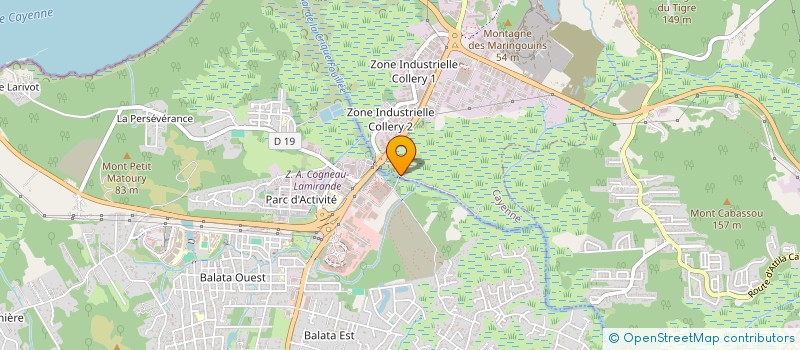 localisation de l'entreprise MONSIEUR HERLICHE FAGLA  MATOURY