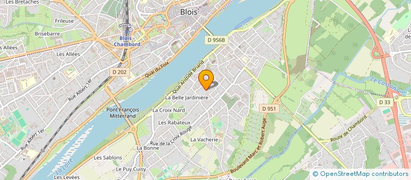 localisation de l'entreprise MONSIEUR HERMAN COCU  BLOIS