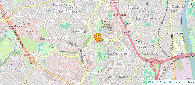localisation de l'entreprise MONSIEUR HERMAN DJOSSOU à TOULOUSE