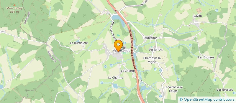 localisation de l'entreprise MONSIEUR HERMAN EVANS à VEROSVRES