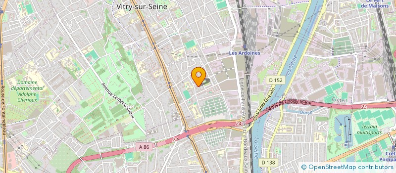 localisation de l'entreprise MONSIEUR HERMAN NDOUMBE à VITRY-SUR-SEINE