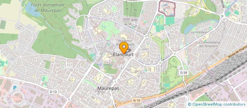 localisation de l'entreprise MONSIEUR HERMAN RAYMOND  ELANCOURT