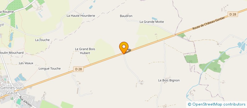 localisation de l'entreprise MONSIEUR HERMAN SMET  GENNES-LONGUEFUYE