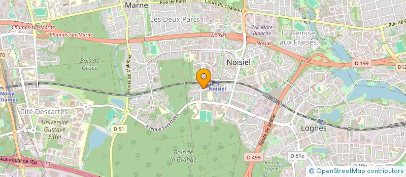 localisation de l'entreprise MONSIEUR HERMAN YAMDJEU MENADJOU  NOISIEL