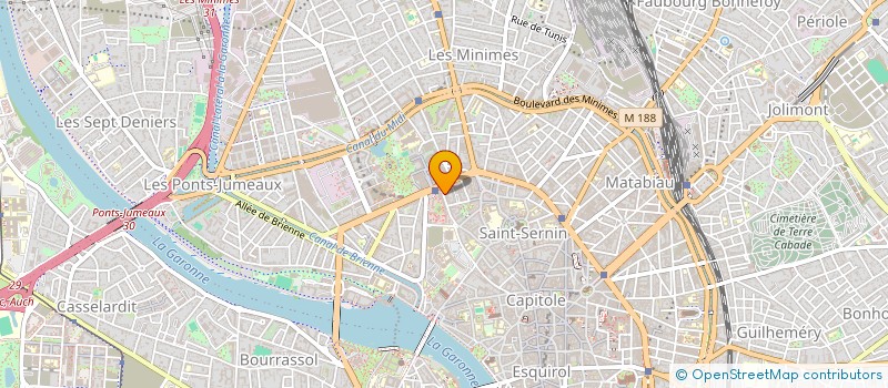 localisation de l'entreprise MONSIEUR HERMANN ADJILANE à TOULOUSE