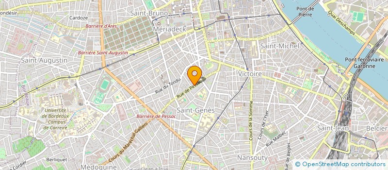 localisation de l'entreprise MONSIEUR HERMANN BILECKOT  BORDEAUX