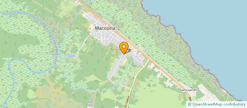 localisation de l'entreprise MONSIEUR HERMANN BRIQUET  MACOURIA
