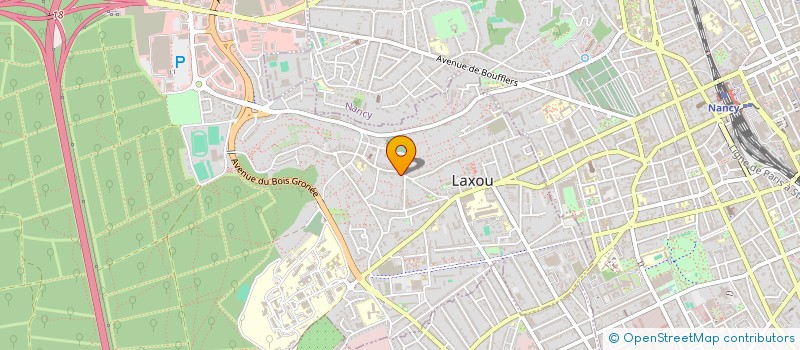 localisation de l'entreprise MONSIEUR HERMANN BUR à LAXOU