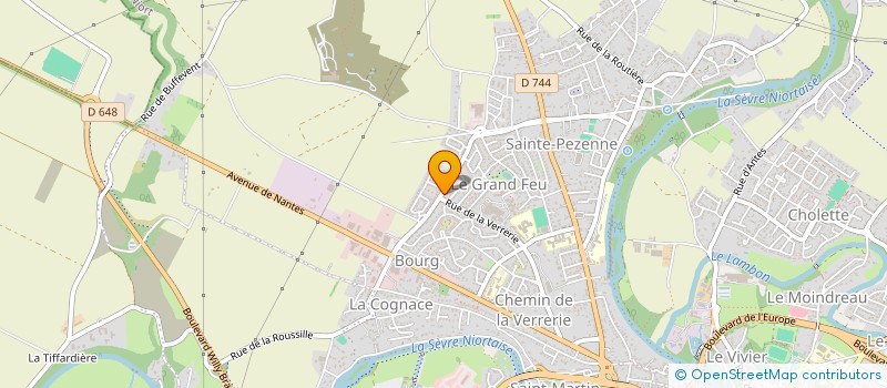 localisation de l'entreprise MONSIEUR HERMANN DEGENER à NIORT