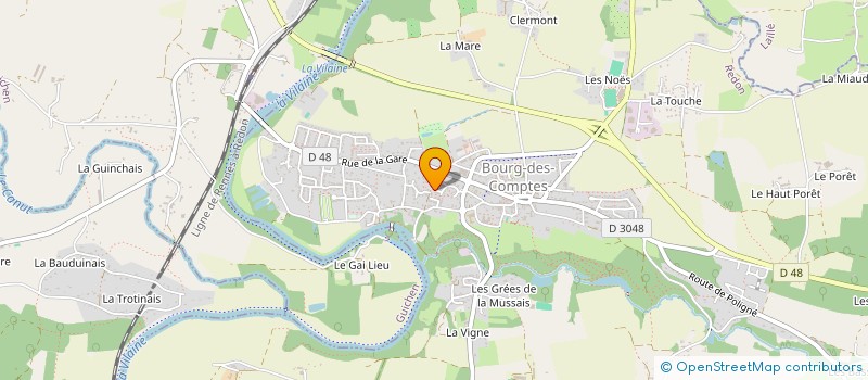 localisation de l'entreprise MONSIEUR HERMANN LEMASSON  BOURG-DES-COMPTES