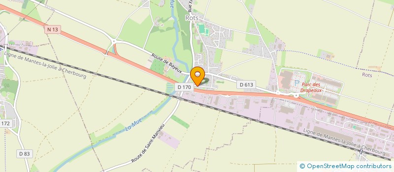 localisation de l'entreprise MONSIEUR HERMANN LEROY  ROTS