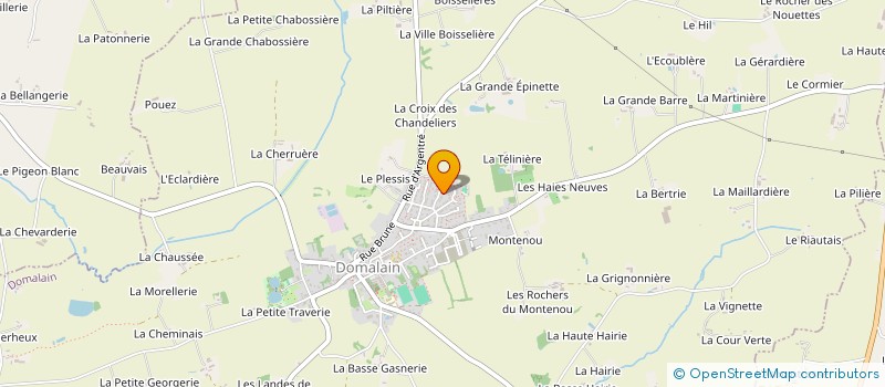 localisation de l'entreprise MONSIEUR HERMANN MOLS  DOMALAIN