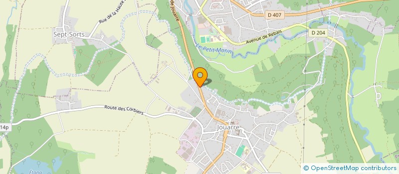 localisation de l'entreprise MONSIEUR HERMANN OUREGA  JOUARRE