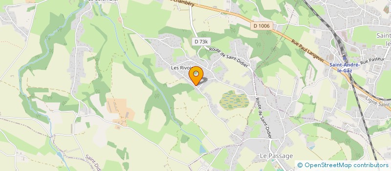 localisation de l'entreprise MONSIEUR HERMANN RABATEL  SAINT-DIDIER-DE-LA-TOUR