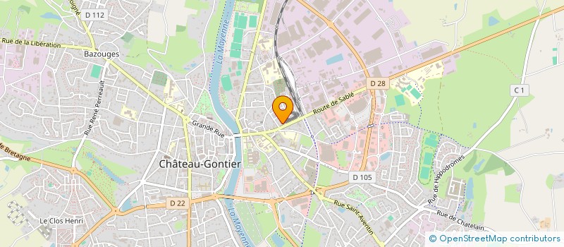 localisation de l'entreprise MONSIEUR HERMANN ROUILLE  HOUSSAY