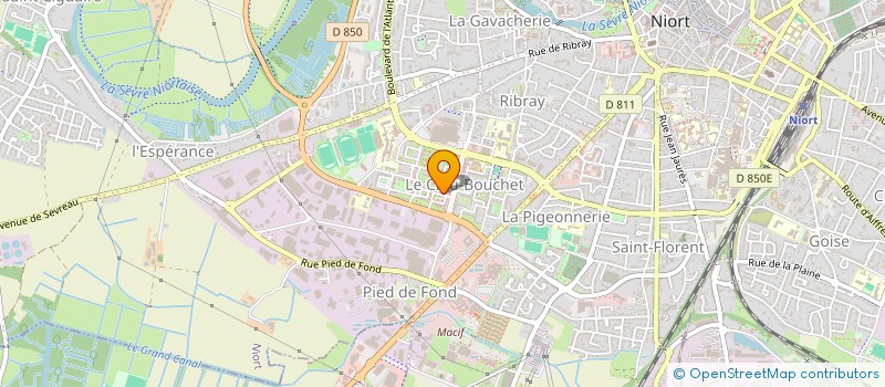 localisation de l'entreprise MONSIEUR HERMANO MARINHO LOPES à NIORT