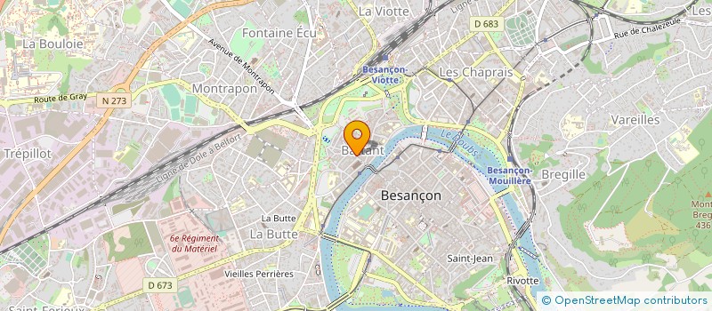 localisation de l'entreprise MONSIEUR HERMANO NUNES CRUJEIRO  BESANCON