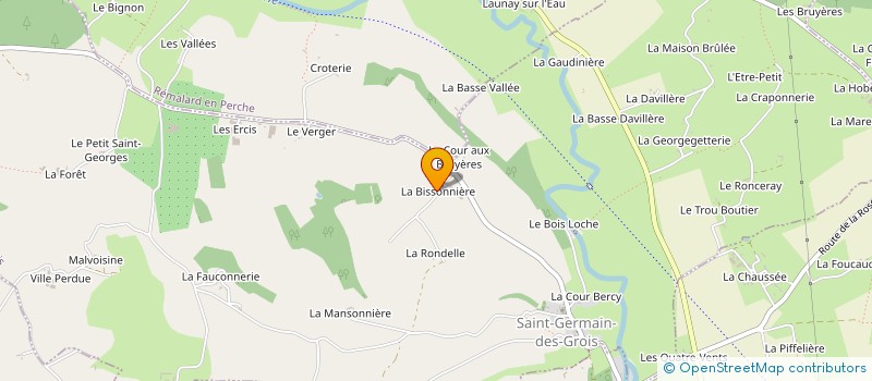 localisation de l'entreprise MONSIEUR HERMANUS BAKKER à SAINT-GERMAIN-DES-GROIS